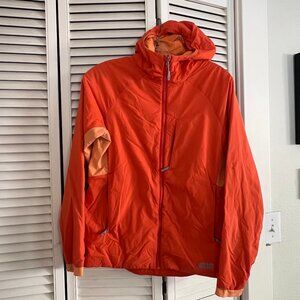 Stio Women's Fernos Insulated Hooded Jacket M Orange